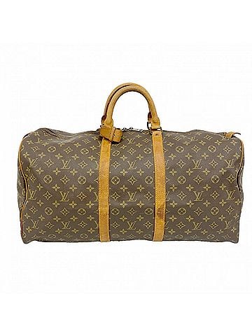 Louis Vuitton Louis Vuitton Bags - Boston Monogram Keepall 55 M41424 Brown Men's &amp; Women's (view 1)