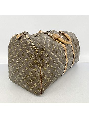 Louis Vuitton Louis Vuitton Bags - Boston Monogram Keepall 55 M41424 Brown Men's &amp; Women's (view 2)