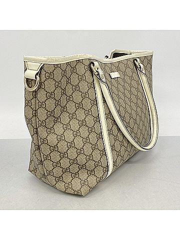 Gucci Gucci GG Supreme Tote Bag 197953 Brown Champagne Women's (view 2)