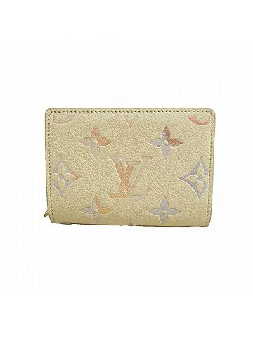 Louis Vuitton Louis Vuitton Monogram Empreinte Portefeuille Wallet M25595 Dream Beige Women's (view 1)