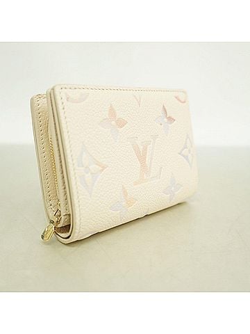 Louis Vuitton Louis Vuitton Monogram Empreinte Portefeuille Wallet M25595 Dream Beige Women's (view 2)