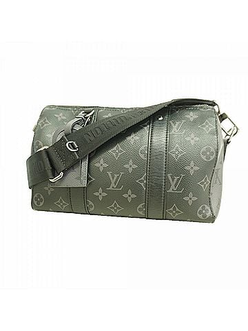 Louis Vuitton Louis Vuitton Monogram Eclipse City Keepall Shoulder Bag M45936 Black Grey Men's (view 1)