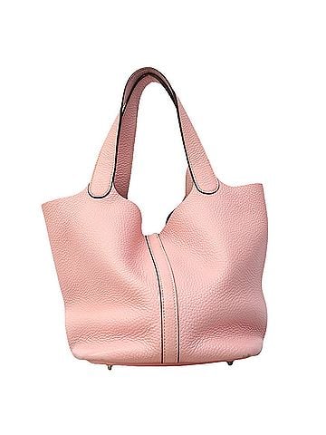 Hermès Hermes Picotin Lock MM handbag, Taurillon Clemence leather, Rose Sakura, T stamp, ladies'. (view 1)