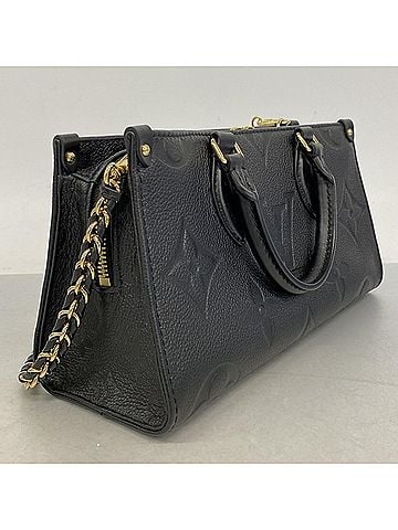 Louis Vuitton Louis Vuitton Monogram Empreinte OnTheGo EW M23640 Noir 2-way handbag for women (view 2)