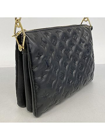 Louis Vuitton Louis Vuitton Monogram Embossed Coussin PM Shoulder Bag M21260 Noir (Women's) (view 2)