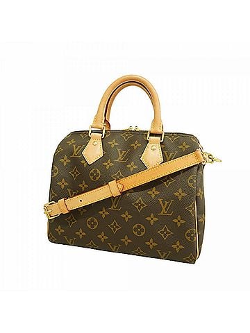 Louis Vuitton Louis Vuitton Monogram Speedy Bandoulière 25 Handbag M46977 Brown 2-way bag for women (view 1)