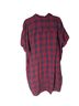 Grayson 100% Lyocell Plaid Red Black Button-Down Shirt Size L - photo 2