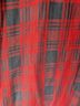 Grayson 100% Lyocell Plaid Red Black Button-Down Shirt Size L - photo 6