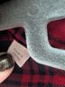 Grayson 100% Lyocell Plaid Red Black Button-Down Shirt Size L - photo 4