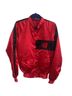 New Balance 100% Satin Red Black Jacket Size M - photo 4