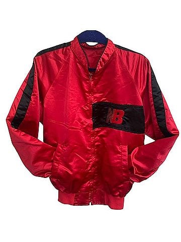 New Balance Vintage Custom Embroidered Varsity Jacket (view 1)