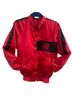 New Balance 100% Satin Red Black Jacket Size M - photo 1