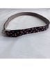 Betsey Johnson Floral Black Multi Color Belt Size L - photo 9