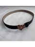 Betsey Johnson Floral Black Multi Color Belt Size L - photo 3