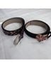 Betsey Johnson Floral Black Multi Color Belt Size L - photo 7