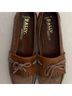 Bally Brown Tan Flats Size 11 - photo 8