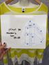 CAbi Stripes Yellow White Pullover Sweater Size L - photo 9