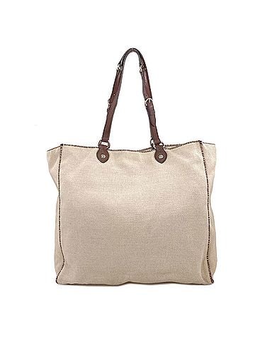 Miu Miu Miu Miu Miu Women's Canvas Tote Bag with Human Motif (view 2)