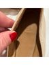 Tory Burch Gold Ivory Flats Size 5 - photo 8