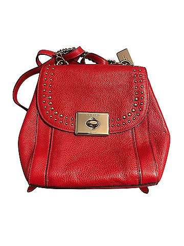 Coach Leather Backpack (view 1)