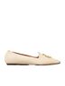 Tory Burch 100% Leather White Flats Size 5 1/2 - photo 4