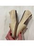 Tory Burch 100% Leather White Flats Size 5 1/2 - photo 8