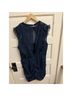 ALLSAINTS 100% Polyester Snake Print Blue Casual Dress Size 10 - photo 7