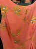 Lela Rose 100% Polyester 30% Viscose 11% Metallic Fiber 15% Silk Floral Pink Cocktail Dress Size 10 - photo 4