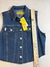 Circus NY by Sam Edelman Blue Denim Vest Size S - photo 6
