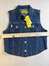 Circus NY by Sam Edelman Blue Denim Vest Size S - photo 5
