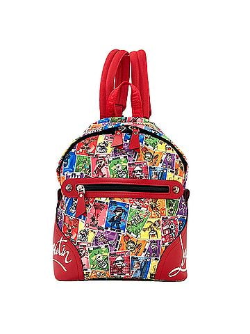 Christian Louboutin Christian Louboutin Logo Backpack/Daypack, Canvas/Leather, Women's (view 1)