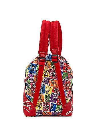 Christian Louboutin Christian Louboutin Logo Backpack/Daypack, Canvas/Leather, Women's (view 2)