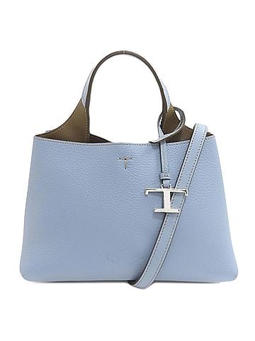 Tod's Tod's T-Charm 2-Way Handbag, Calfskin, Women's (view 1)
