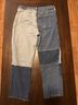 Hollister Blue Gray White Jeans Size 11 - photo 3