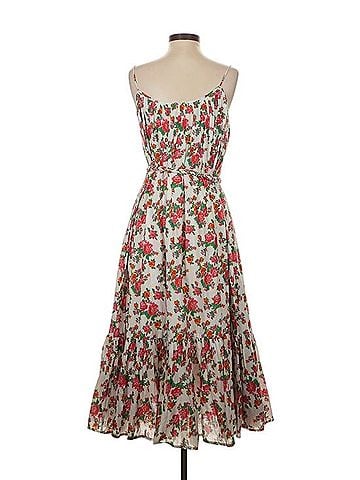 Rhode Floral Dress with Tie Waist Casual Dress (view 2)