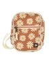 Thread Floral Brown White Yellow Crossbody Bag One size - photo 1