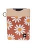 Thread Floral Brown White Yellow Crossbody Bag One size - photo 2