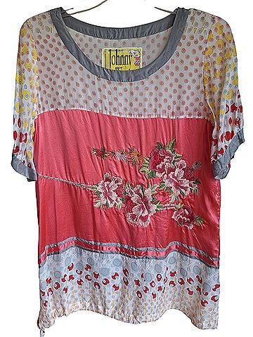 Johnny Was Short Sleeve Blouse (view 1)