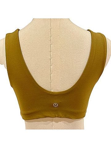 Lululemon Athletica Nulu Cross Front Yoga Bra Sports Bra (view 2)