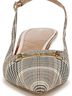 Sam Edelman Plaid Brown Tan Heels Size 9 - photo 5