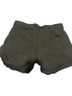 Sanctuary 100% Linen Green Cargo Shorts Size 27 waist - photo 2