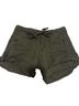 Sanctuary 100% Linen Green Cargo Shorts Size 27 waist - photo 1