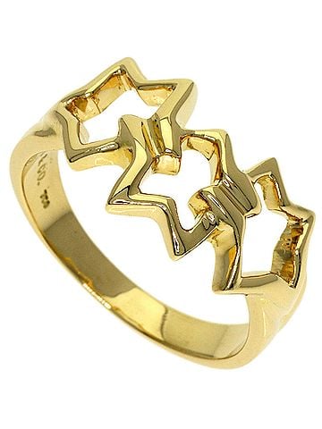 Tiffany & Co. Tiffany &amp; Co. Triple Star Ring, 18K Yellow Gold, Women's. (view 1)