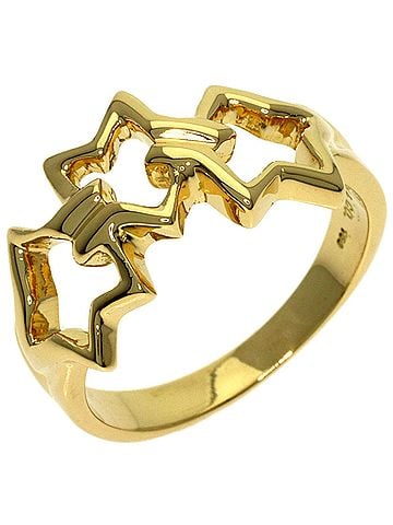 Tiffany & Co. Tiffany &amp; Co. Triple Star Ring, 18K Yellow Gold, Women's. (view 2)