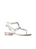 Azalea Wang Silver Sandals Size 10 - photo 4