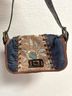 Guess Floral Blue Brown Shoulder Bag One size - photo 3