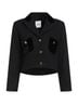 Sandro Black Blazer Size 4 - photo 1