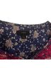 J.Crew Floral Blue Red White Blouse Size L - photo 2