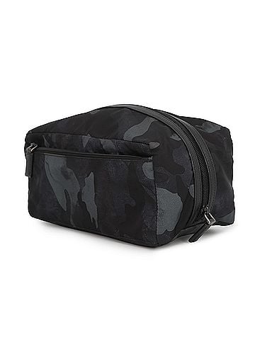 Prada Prada handbag pouch triangle camouflage 2NA029 PRADA men's black (view 2)
