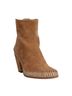 Officine Creative 100% Suede Tan Ankle Boots Size 10 - photo 1